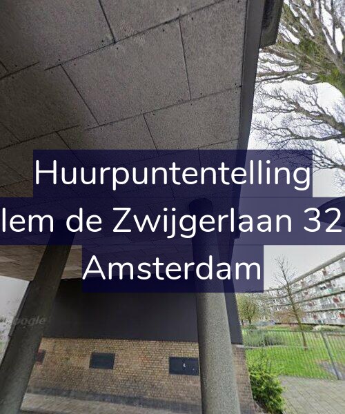 Foto gevel Huurpuntentelling voor Willem de Zwijgerlaan 325-3, Amsterdam