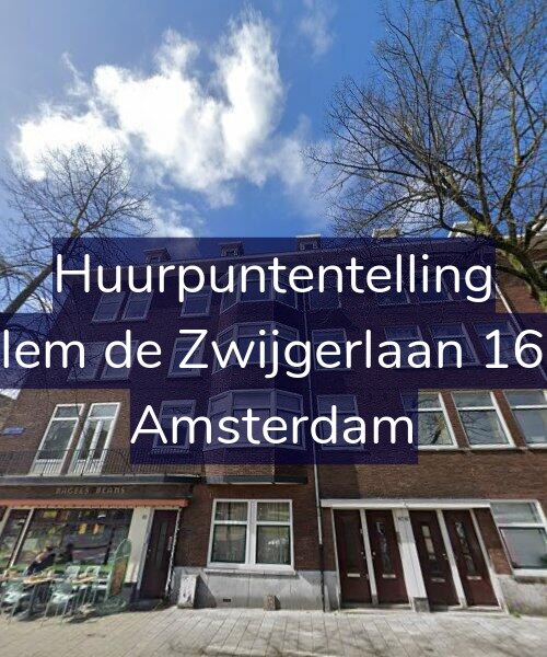 Foto gevel Huurpuntentelling voor Willem de Zwijgerlaan 165-3, Amsterdam