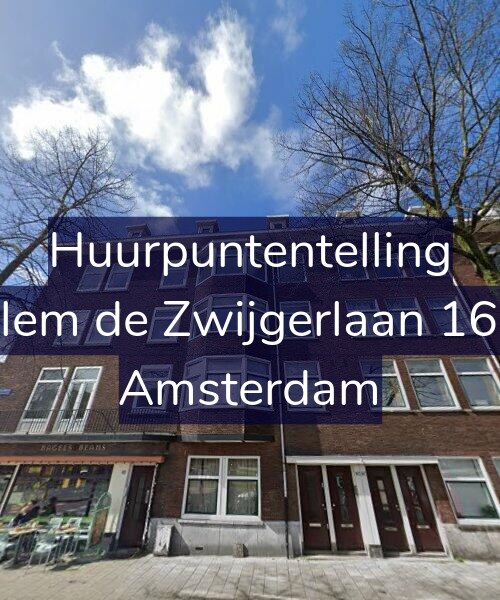 Foto gevel Huurpuntentelling voor Willem de Zwijgerlaan 165-4, Amsterdam