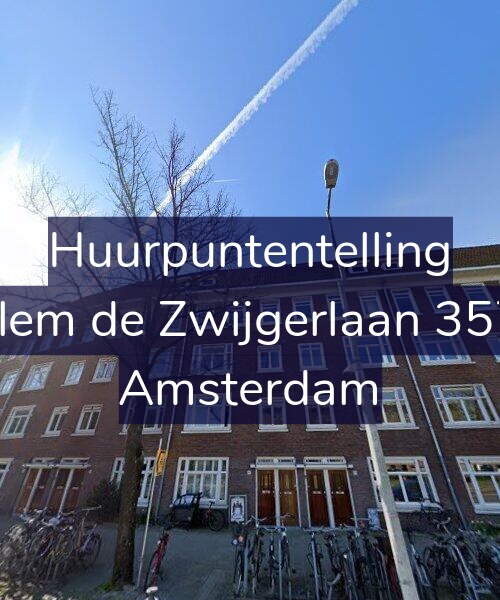 Foto gevel Huurpuntentelling voor Willem de Zwijgerlaan 357-H, Amsterdam
