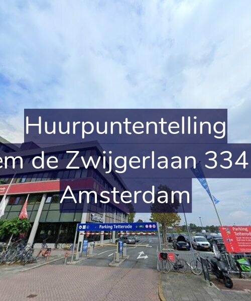 Foto gevel Huurpuntentelling voor Willem de Zwijgerlaan 334-B13, Amsterdam
