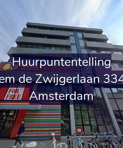 Foto gevel Huurpuntentelling voor Willem de Zwijgerlaan 334-D1, Amsterdam