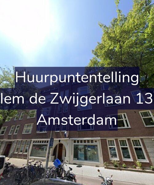 Foto gevel Huurpuntentelling voor Willem de Zwijgerlaan 137-3, Amsterdam