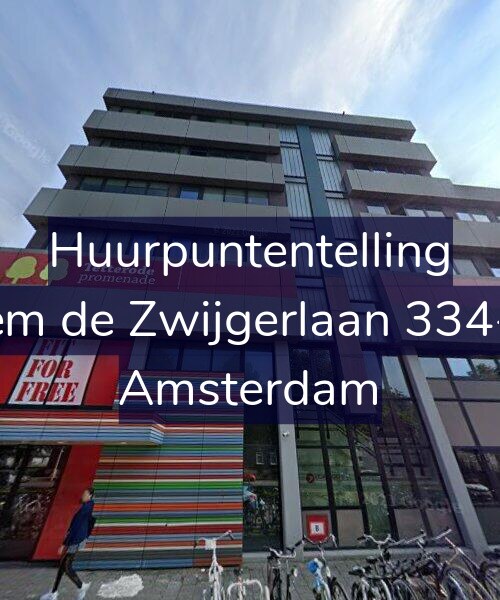 Foto gevel Huurpuntentelling voor Willem de Zwijgerlaan 334-D10, Amsterdam
