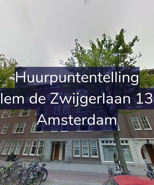 Foto gevel Huurpuntentelling voor Willem de Zwijgerlaan 133-1, Amsterdam