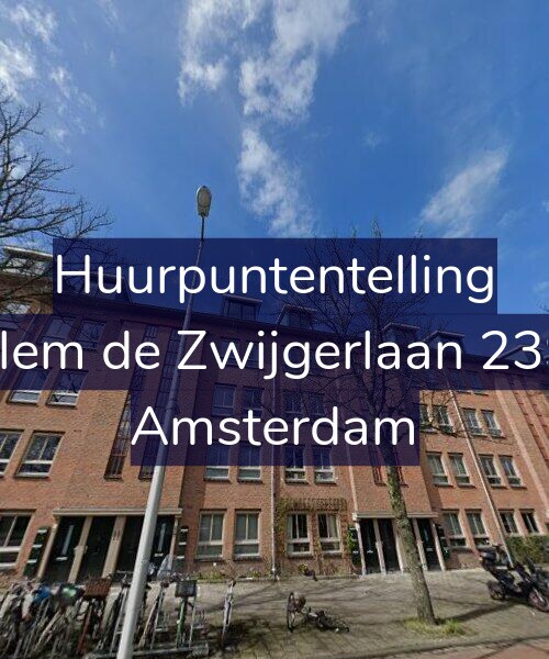 Foto gevel Huurpuntentelling voor Willem de Zwijgerlaan 239-C, Amsterdam