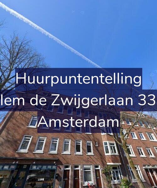 Foto gevel Huurpuntentelling voor Willem de Zwijgerlaan 337-2, Amsterdam