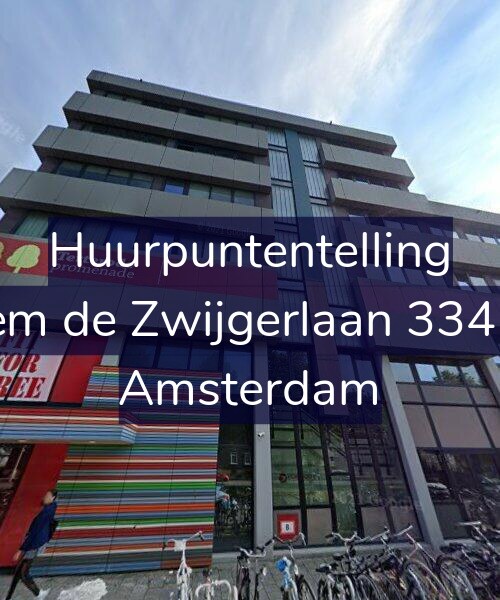 Foto gevel Huurpuntentelling voor Willem de Zwijgerlaan 334-C30, Amsterdam