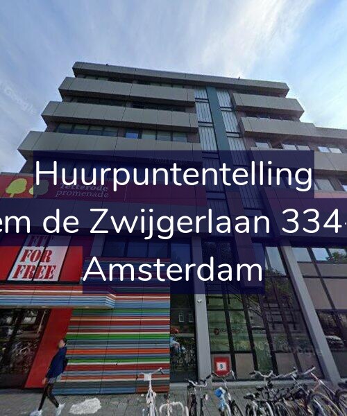 Foto gevel Huurpuntentelling voor Willem de Zwijgerlaan 334-D20, Amsterdam