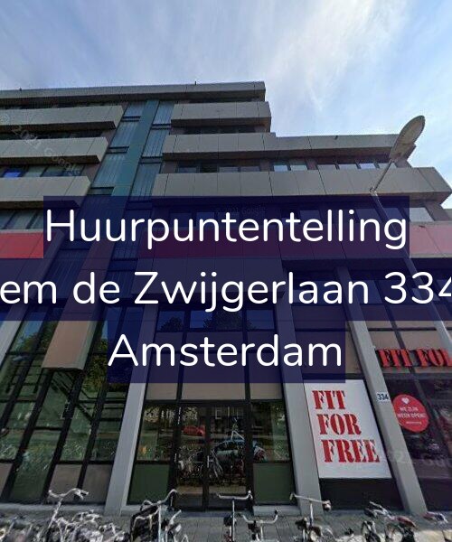 Foto gevel Huurpuntentelling voor Willem de Zwijgerlaan 334-E5, Amsterdam
