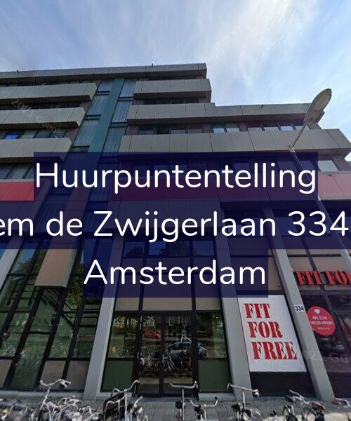 Foto gevel Huurpuntentelling voor Willem de Zwijgerlaan 334-E10, Amsterdam