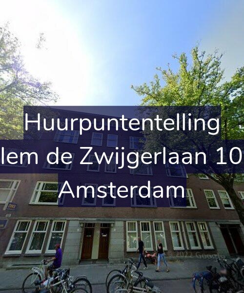 Foto gevel Huurpuntentelling voor Willem de Zwijgerlaan 105-1, Amsterdam