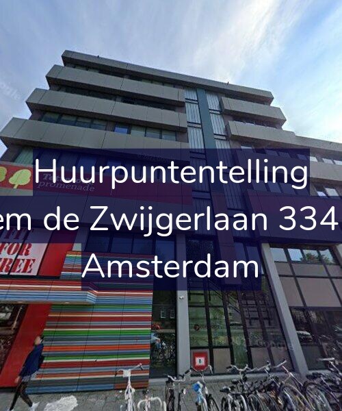 Foto gevel Huurpuntentelling voor Willem de Zwijgerlaan 334-C28, Amsterdam