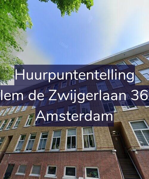 Foto gevel Huurpuntentelling voor Willem de Zwijgerlaan 366-2, Amsterdam