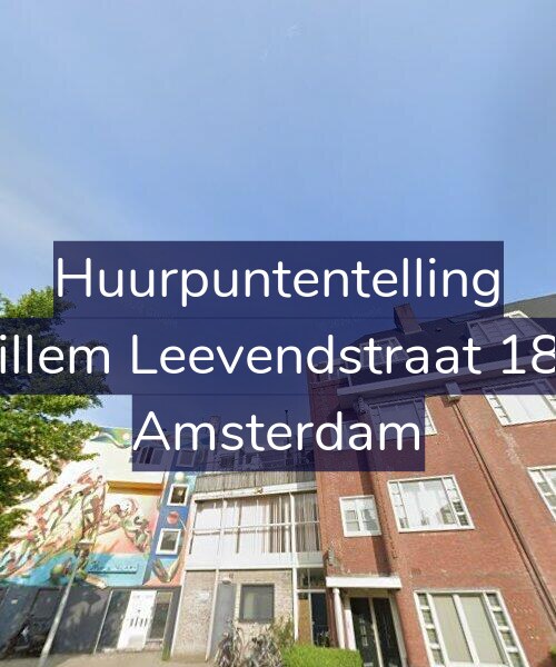Foto gevel Huurpuntentelling voor Willem Leevendstraat 18-2, Amsterdam