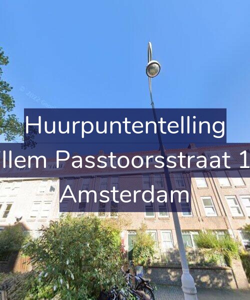 Foto gevel Huurpuntentelling voor Willem Passtoorsstraat 109, Amsterdam