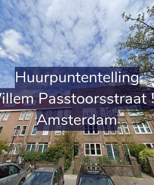 Foto gevel Huurpuntentelling voor Willem Passtoorsstraat 57, Amsterdam