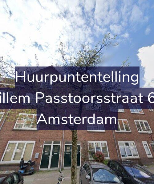 Foto gevel Huurpuntentelling voor Willem Passtoorsstraat 6-1, Amsterdam