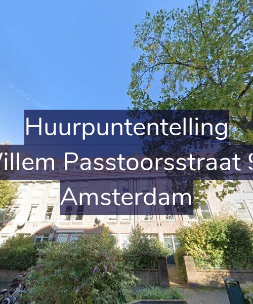 Foto gevel Huurpuntentelling voor Willem Passtoorsstraat 95, Amsterdam