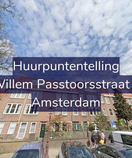 Foto gevel Huurpuntentelling voor Willem Passtoorsstraat 3, Amsterdam