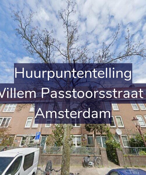 Foto gevel Huurpuntentelling voor Willem Passtoorsstraat 9, Amsterdam
