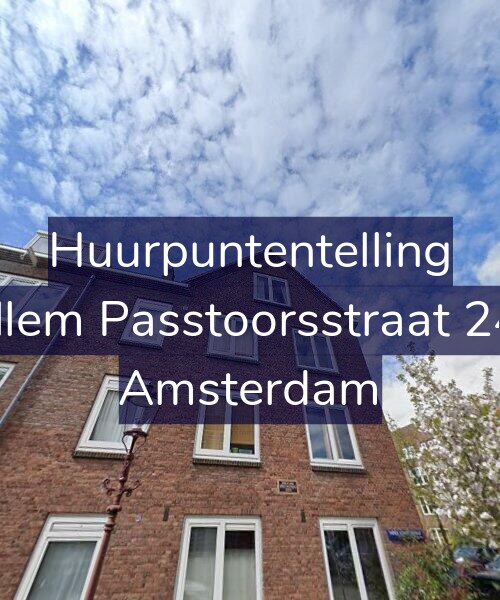 Foto gevel Huurpuntentelling voor Willem Passtoorsstraat 24-2, Amsterdam