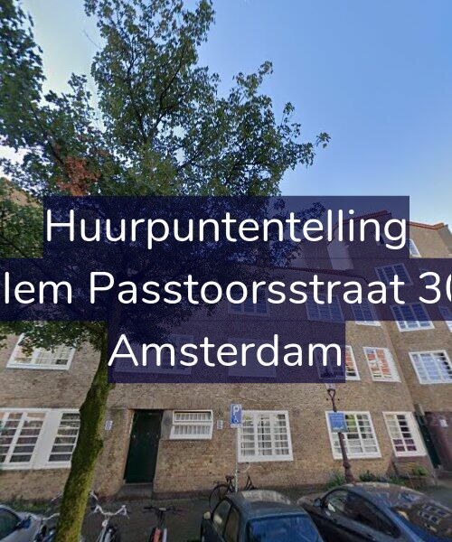 Foto gevel Huurpuntentelling voor Willem Passtoorsstraat 30-C, Amsterdam