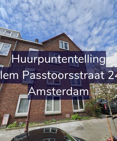 Foto gevel Huurpuntentelling voor Willem Passtoorsstraat 24-H, Amsterdam
