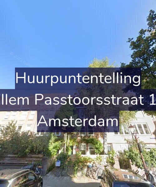 Foto gevel Huurpuntentelling voor Willem Passtoorsstraat 135, Amsterdam