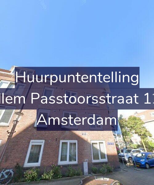 Foto gevel Huurpuntentelling voor Willem Passtoorsstraat 12-2, Amsterdam