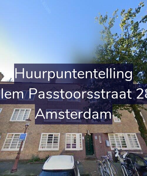 Foto gevel Huurpuntentelling voor Willem Passtoorsstraat 28-B, Amsterdam