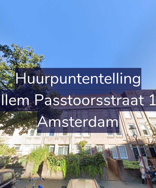 Foto gevel Huurpuntentelling voor Willem Passtoorsstraat 115, Amsterdam
