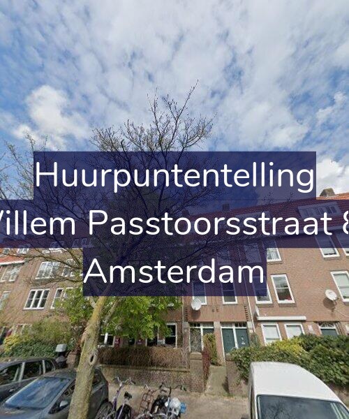 Foto gevel Huurpuntentelling voor Willem Passtoorsstraat 81, Amsterdam