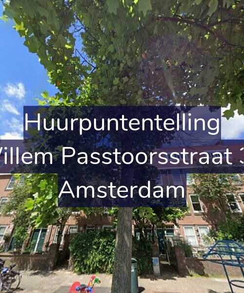 Foto gevel Huurpuntentelling voor Willem Passtoorsstraat 33, Amsterdam