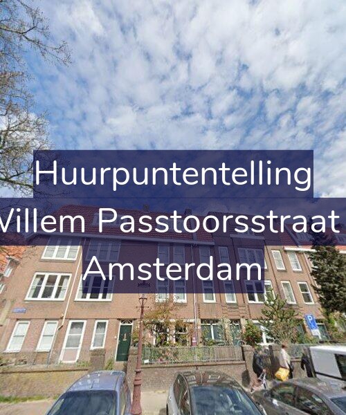 Foto gevel Huurpuntentelling voor Willem Passtoorsstraat 5, Amsterdam