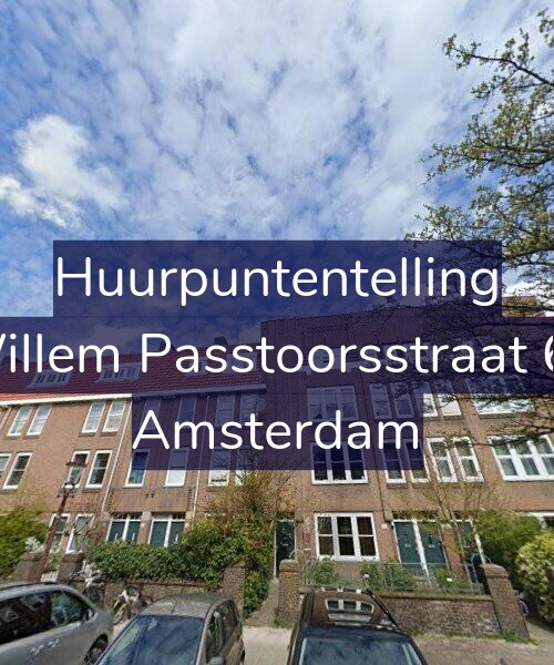 Foto gevel Huurpuntentelling voor Willem Passtoorsstraat 65, Amsterdam