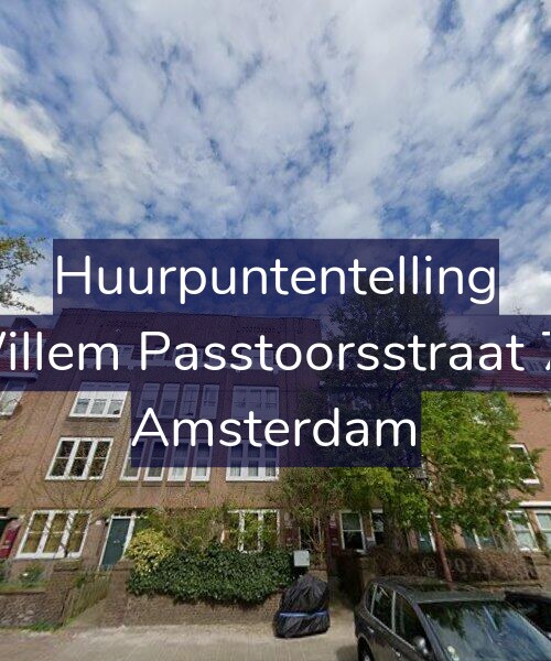 Foto gevel Huurpuntentelling voor Willem Passtoorsstraat 71, Amsterdam