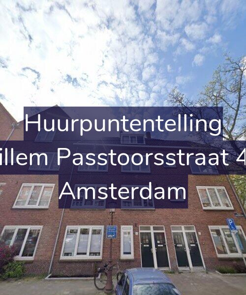 Foto gevel Huurpuntentelling voor Willem Passtoorsstraat 4-1, Amsterdam