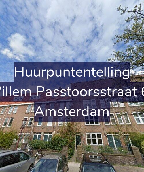 Foto gevel Huurpuntentelling voor Willem Passtoorsstraat 67, Amsterdam
