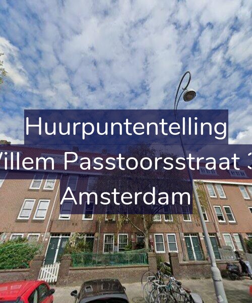 Foto gevel Huurpuntentelling voor Willem Passtoorsstraat 39, Amsterdam