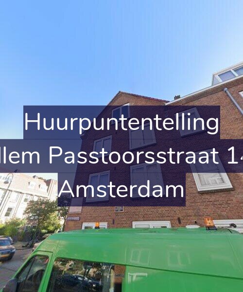 Foto gevel Huurpuntentelling voor Willem Passtoorsstraat 14-1, Amsterdam