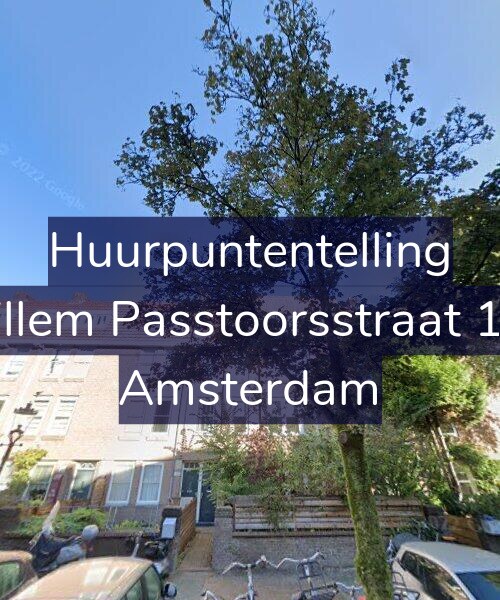 Foto gevel Huurpuntentelling voor Willem Passtoorsstraat 127, Amsterdam