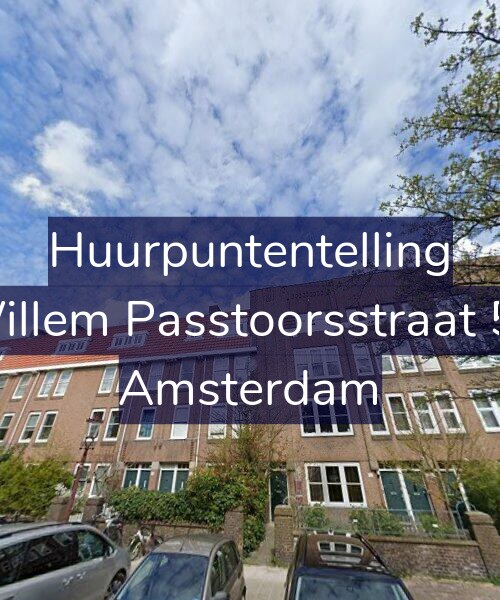 Foto gevel Huurpuntentelling voor Willem Passtoorsstraat 55, Amsterdam