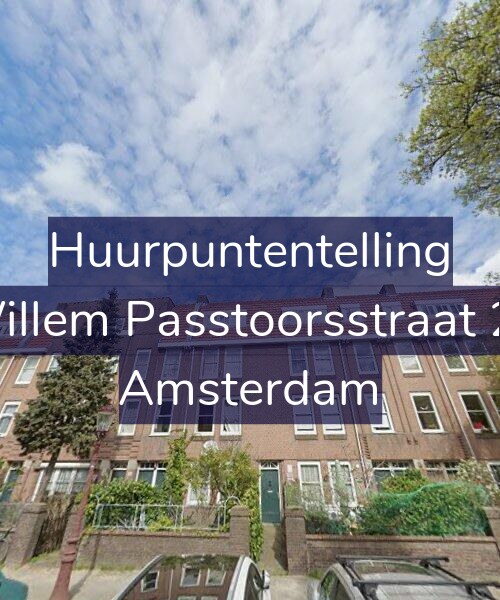 Foto gevel Huurpuntentelling voor Willem Passtoorsstraat 25, Amsterdam