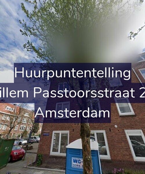 Foto gevel Huurpuntentelling voor Willem Passtoorsstraat 2-2, Amsterdam