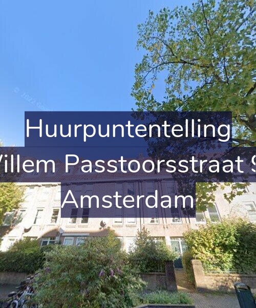 Foto gevel Huurpuntentelling voor Willem Passtoorsstraat 91, Amsterdam