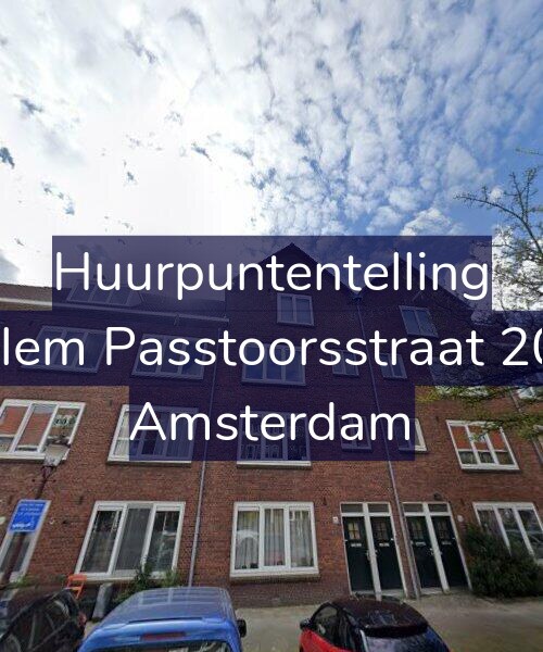 Foto gevel Huurpuntentelling voor Willem Passtoorsstraat 20-H, Amsterdam