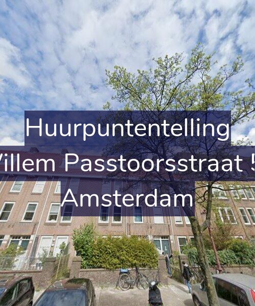 Foto gevel Huurpuntentelling voor Willem Passtoorsstraat 53, Amsterdam