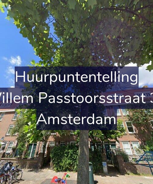Foto gevel Huurpuntentelling voor Willem Passtoorsstraat 35, Amsterdam