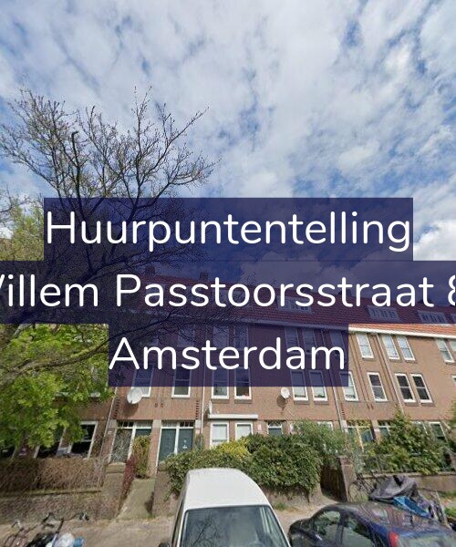 Foto gevel Huurpuntentelling voor Willem Passtoorsstraat 85, Amsterdam